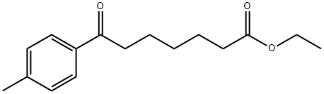 ETHYL 7-(4-METHYLPHENYL)-7-OXOHEPTANOATE Struktur