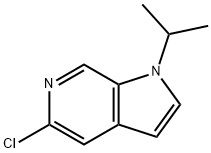 5-CHLORO-1-ISOPROPYL-1H-PYRROLO[2,3-C]PYRIDINE,1221153-79-2,结构式