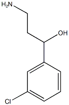 3-amino-1-(3-chlorophenyl)propan-1-ol price.