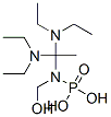 [bis(diethylamino)phosphoryl-ethyl-amino]methanol 化学構造式