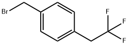 1-(Bromomethyl)-4-(2,2,2-trifluoroethyl)benzene, alpha-Bromo-4-(2,2,2-trifluoroethyl)toluene Struktur