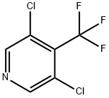 3,5-二氯-4-(三氟甲基)吡啶 结构式