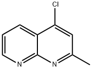 4-Chloro-2-methyl-1,8-naphthyridine 结构式