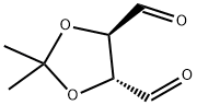 1,3-Dioxolane-4,5-dicarboxaldehyde, 2,2-dimethyl-, (4R,5R)- (9CI) Struktur