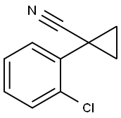 1-(2-CHLORO-PHENYL)-CYCLOPROPANECARBONITRILE Structure