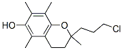 2-(3-chloropropyl)-2,5,7,8-tetramethyl-6-chromanol,122148-72-5,结构式