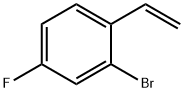 2-Bromo-4-fluorostyrene Struktur