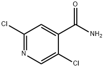 2,5-Dichloroisonicotinamide Struktur