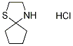 1-Thia-4-azaspiro[4.4]nonane hydrochloride Struktur