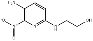 Ethanol, 2-[(5-amino-6-nitro-2-pyridinyl)amino]- (9CI) Structure