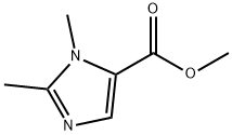 1H-Imidazole-5-carboxylicacid,1,2-dimethyl-,methylester(9CI) Struktur