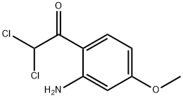 Ethanone,  1-(2-amino-4-methoxyphenyl)-2,2-dichloro- 结构式