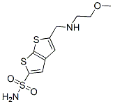 5-[[(2-메톡시에틸)아미노]메틸]티에노[2,3-b]티오펜-2-설폰아미드