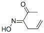 5-Hexene-2,3-dione, 3-oxime, (E)- (9CI) Struktur