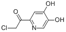 Ethanone, 2-chloro-1-(4,5-dihydroxy-2-pyridinyl)- (9CI),122307-13-5,结构式