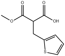 Monomethyl-2-(2-thienylmethyl)-malonate Struktur