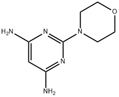 2-(4-MORPHOLINYL)-4,6-PYRIMIDINEDIAMINE Structure