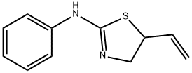 N-(5-vinyl-1,3-thiazolidin-2-ylidene)phenylamine 结构式