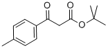 BETA-OXO-4-METHYL-BENZENEPROPANOIC ACID 1,1-DIMETHYLETHYL ESTER 化学構造式