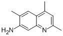 7-amino-2,4,6-trimethylquinoline Structure