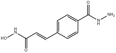 (E)-3-(4-(hydrazinecarbonyl)phenyl)-N-hydroxyacrylaMide Struktur