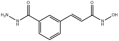 (E)-3-(3-(hydrazinecarbonyl)phenyl)-N-hydroxyacrylaMide Struktur