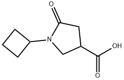 1-cyclobutyl-5-oxopyrrolidine-3-carboxylic acid