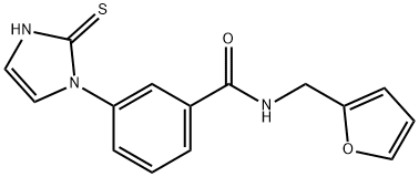 1223880-14-5 N-(Furan-2-ylmethyl)-3-(2-sulfanylidene-2,3-dihydro-1H-imidazol-1-yl)benzamide