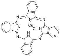 Pigment Blue 15:2 Struktur