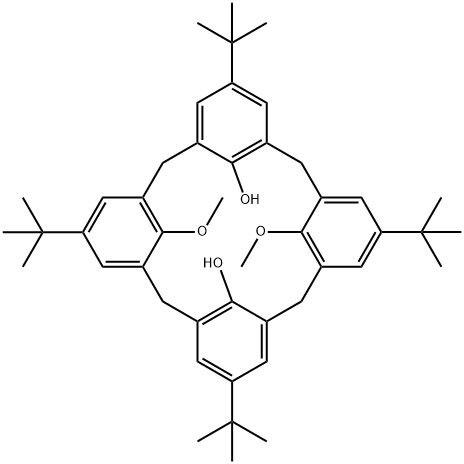 1,3-DIMETHOXY-4-TERT-BUTYLCALIX(4)ARENE Struktur