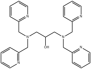 2-羟基-N,N,N′,N′-四(2-吡啶基甲基)-1,3-丙二胺, 122413-32-5, 结构式