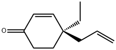 4-allyl-4-ethylcyclohex-2-enone Structure