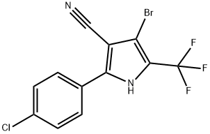 4-브로모-2-(4-클로로페닐)-5-(트리플루오로메틸)-1H-피롤-3-카르보니트릴