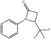 1-Phenyl-4-(trifluoroMethyl)azetidin-2-one,1224599-69-2,结构式