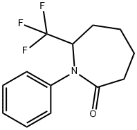 1-Phenyl-7-(trifluoroMethyl)azepan-2-one 结构式