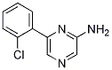 6-(2-氯苯基)吡嗪-2-胺,1224741-03-0,结构式