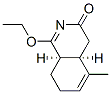 3(4H)-Isoquinolinone,1-ethoxy-4a,7,8,8a-tetrahydro-5-methyl-,cis-(9CI) 化学構造式