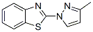 122500-79-2 Benzothiazole, 2-(3-methyl-1H-pyrazol-1-yl)- (9CI)