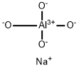 aluminium sodium tetrahydroxide Structure