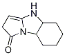 2,4,4a,5,6,7,8,8a-octahydro-1H-Pyrrolo[1,2-a]benziMidazol-1-one 化学構造式