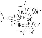 三(异丙基环戊二烯)铈,122528-16-9,结构式