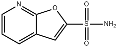 Furo[2,3-b]pyridine-2-sulfonamide (9CI) 化学構造式