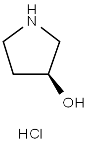 (S)-3-Hydroxypyrrolidine hydrochloride Struktur
