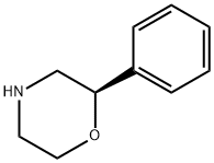 R-2-苯基吗啉, 1225376-02-2, 结构式