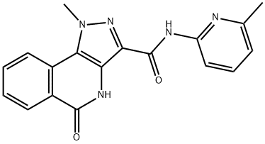 异喹啉-3-甲酰胺 结构式