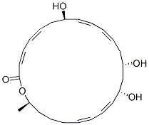 (3Z,5E,8R,9E,11Z,14S,16S,17E,19E,24R)-8,14,16-trihydroxy-24-methyl-1-oxacyclotetracosa-3,5,9,11,17,19-hexaen-2-one|