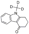 1,2,3,9-Tetrahydro-9-(Methyl-d3)-4H-carbazol-4-one Struktur