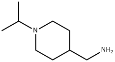 N-(1-甲基乙基)-4-哌啶甲胺 结构式