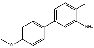 [1,1'-Biphenyl]-3-aMine, 4-fluoro-4'-Methoxy- Struktur