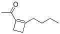 Ethanone, 1-(2-butyl-1-cyclobuten-1-yl)- (9CI) Structure